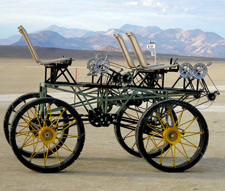 DogSled at Burning Man 2010