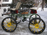 DogSled in Snow - Click to Enlarge