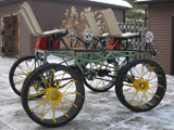 DogSled in Snow - Click to Enlarge